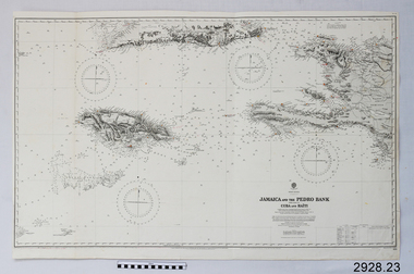 Document - Navigation Chart, Jamaica and the Pedro Bank