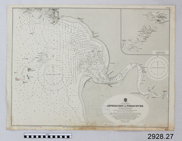 Document - Navigation Chart, Approaches to Perak River