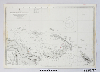 Navigation Chart, North-East Coast of New Guinea