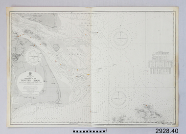 Document - Navigation Chart, Approaches to Yangtze Kiang