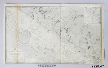 Document - Navigation Chart, Cape Rachado to Singapore