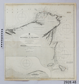 Document - Navigation Chart, Africa - North East Coast - Ras Kòrai to Ras Hafun