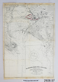Document - Navigation Chart, The Melbourne Harbor Trust Commissioners