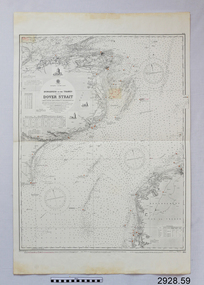 Document - Navigation Chart, Dungeness to the Thames and the Dover Strait