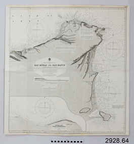 Document - Navigation Chart, Africa - North East Coast - Ras Kòrai to Ras Hafun