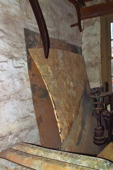 Sheets are buckled and discoloured