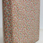 Fabric covered journal, slightly soiled along base edges