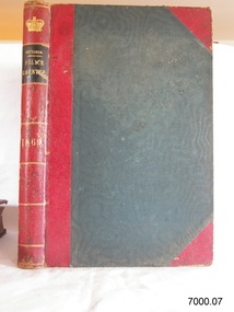 Book, Victoria Police Gazette 1869