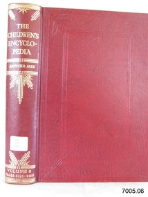 Book, The Childrens Encyclopedia Vol 6