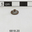 The 1 gram weight used for use by an apothecary. Part of an apothecary set of weights.
