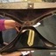 Case is shaped to fit the hat