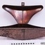Lid is shiny copper, outer case has remnants of black paint