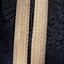 Black hat has gold braid and gold button
