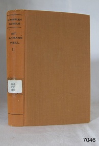 Book, Waverley Novels Vol 33 St Ronans Well