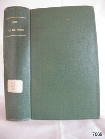 Book, The Lives of the Most Eminent English Poets