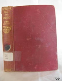 Book, Night And Morning