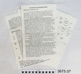 Document - Historical, maritime, Early records of the Warrnambool Harbour, mid 1900's