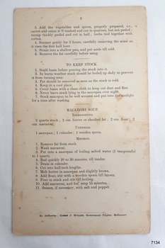 The back of the card also has printed instructions on it