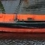 Boat laying low in the water