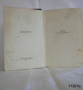 Internal title page, showing the publication details