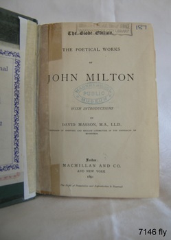 Inside cover page detailing the publication information 