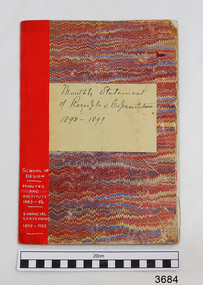 Record Book, c. 1883