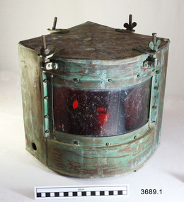 Functional object - Navigation Side Lamp, early 20th century