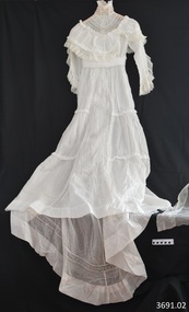 Wedding Dress, c. 1860