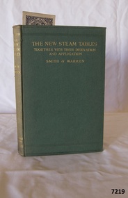 Book, The New Steam Tables
