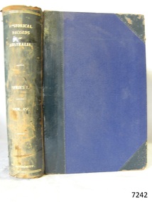 Book, Historical Records of Australia Series 1 Vol 4 1803-June1804