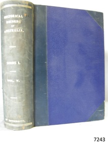 Book, Historical Records of Australia Series 1 Vol 5