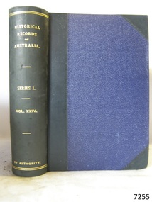 Book, Historical Records of Australia Series 1 Vol 24