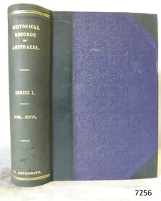 Book, Historical Records of Australia Series 1 Vol 26