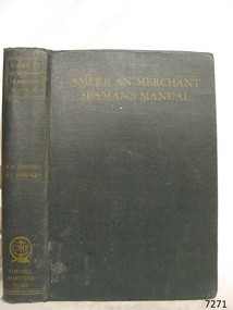 Book, American Merchant Seamans Manual