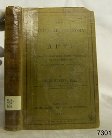 Book, The Political Economy of Art