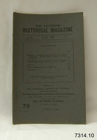 Book, The Victorian Historical Magazine 79