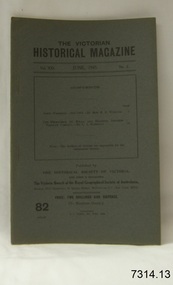 Book, The Victorian Historical Magazine 82