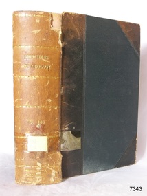 Book, Principles of Geology