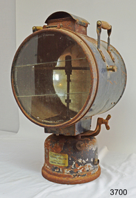 Functional object - Kerosene Searchlight, Circa 1935
