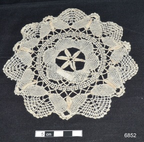 Doily, Gladys Angus, wife of Dr. W.R. Angus, mid 1900's