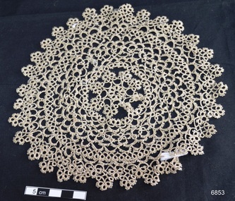Doily, Gladys Angus, wife of Dr. W.R. Angus, mid 1900's