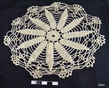Doily, Gladys Angus, wife of Dr. W.R. Angus, early to mid 1900's