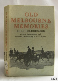 Book, Old Melbourne Memories 1