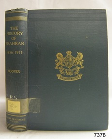 Book, The History of Prahran
