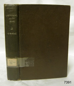 Book, Lasseters Last Ride