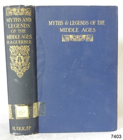 Book, Myths and Legends of The Middle Ages