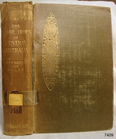 Book, The Native Tribes of Central Australia