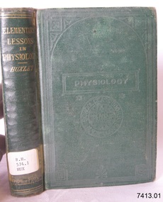 Book, Lessons in Elementary Physiology 1