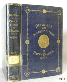Book, Diamonds and Precious Stones