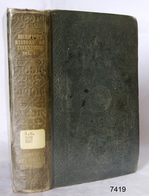 Book, A History of Inventions Discoveries and Origins Vol 1